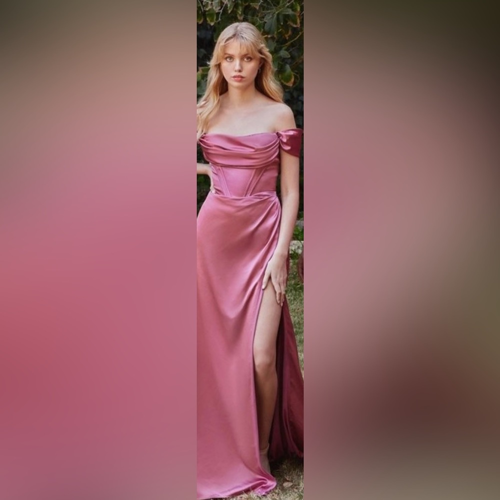 Beautiful Mauve Evening Gown